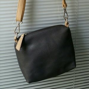 Charming Charlie Brownish Gray Crossbody Handbag